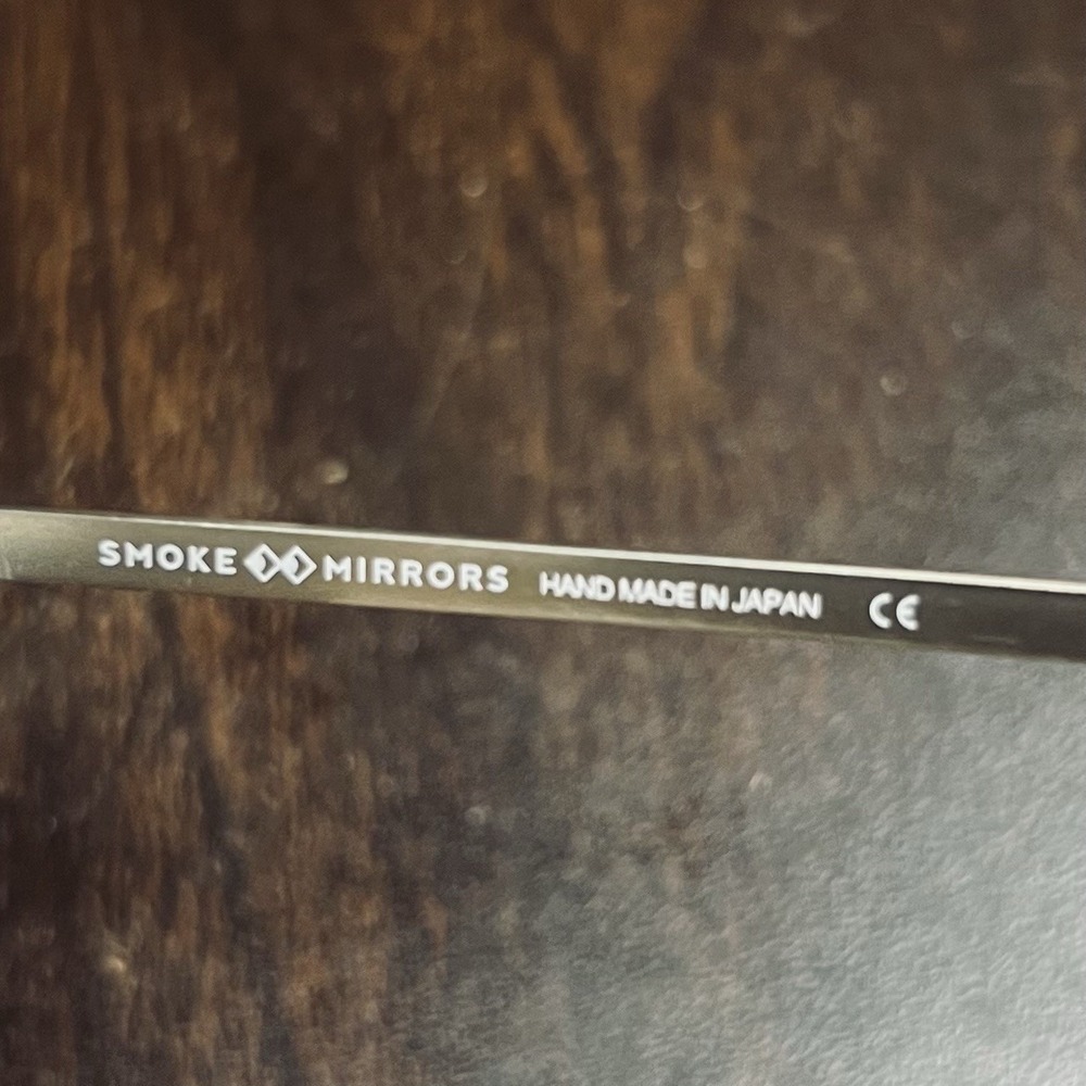 Smoke x Mirrors Redux I SM180-21-2 Sunglasses Matte Dk Gun Gold Brown Lenses NWT - Picture 4 of 7